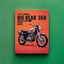 1987 Yamaha Big Bear 350 87 Service Repair Workshop Manual PDF