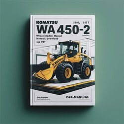 Komatsu WA450-2 Wheel Loader -a25001 Up Service Repair Workshop Manual PDF
