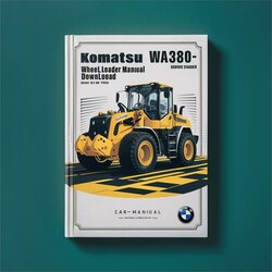 Komatsu WA380-5 Wheel Loader -60001 Up Service Repair Workshop Manual PDF