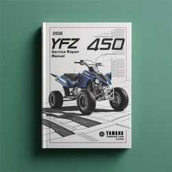 2006 Yamaha YFZ450 YFZ 450 06 Service Repair Workshop Manual PDF
