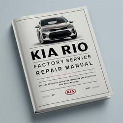 Kia Rio Service Repair Workshop Manual PDF