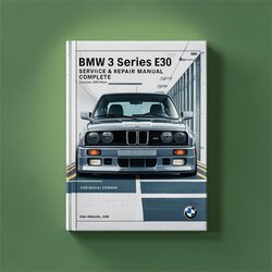 BMW 3 Series E30 (english German) Service Repair Workshop Manual PDF