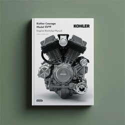 Kohler Courage Series Model SV720 23HP Engine Service Repair Workshop Manual PDF
