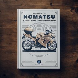 Komatsu Wf550a-3 Trash Compactor Shop Service Repair Workshop Manual PDF