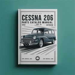 1964-1973 Cessna 206 Skywagon Parts Catalog PDF