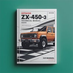 Hitachi Zx-450-3/450/470/500 (ZAXIS) Service Repair Workshop Manual PDF