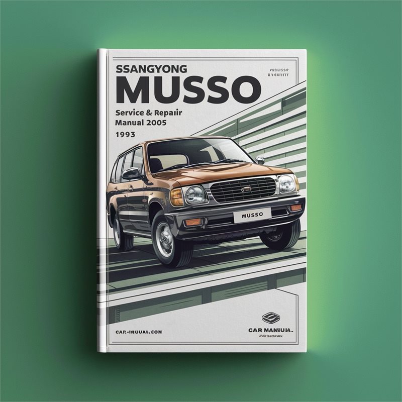 1993-2005 Ssangyong Musso Service Repair Workshop Manual PDF