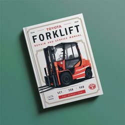 Toyota Forklift Service Repair Workshop Manual PDF