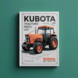Kubota B26 Tractors Parts Catalog PDF