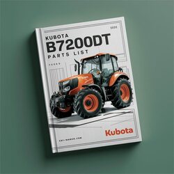 Kubota B7200DT Tractors Parts Catalog PDF