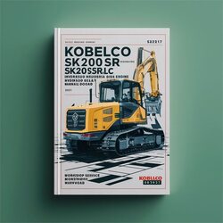 Kobelco Sk200sr, SK200SRLC Hydraulic Crawler Excavator Isuzu Diesel Engine -4bg1, -6bg1 Service Repair Workshop Manual PDF