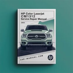 HP Color Laserjet CM1312 MFP Series Service Repair Workshop Manual PDF