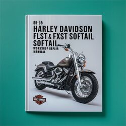 2000-2005 Harley Davidson Softail Flst Fxst Service Repair Workshop Manual PDF