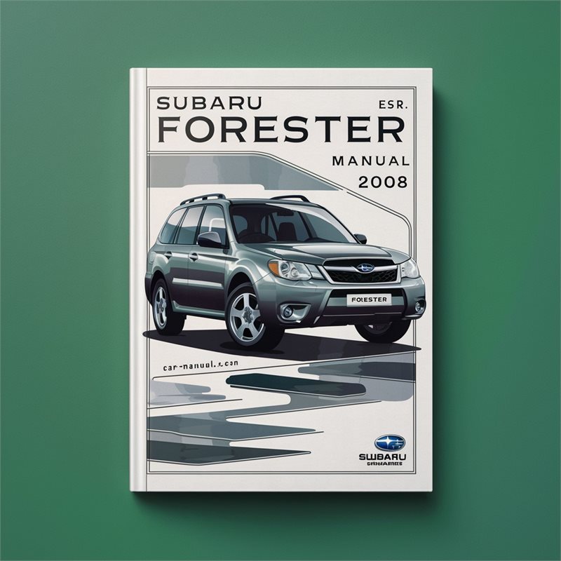 2003-2008 Subaru Forester Service Repair Workshop Manual PDF