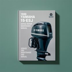 1986 Yamaha 15ESJ Outboard Service Repair Workshop Manual PDF