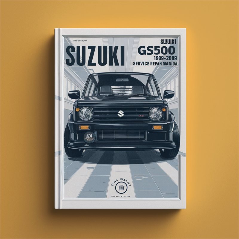 1989-2009 Suzuki GS Series GS500E GS500 GS500F Service Repair Workshop Manual PDF