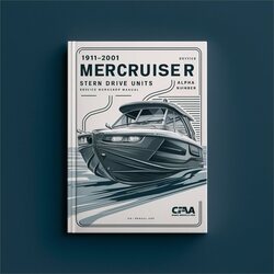 1991-2001 Mercruiser Stern Drive Units Alpha Number 14 Service Repair Workshop Manual PDF