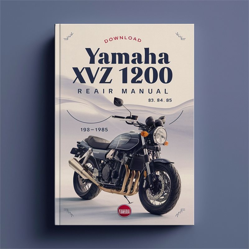 Yamaha XVZ Models 1200 Venture 83 84 85 Service Repair Workshop Manual PDF