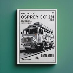 Potterton Osprey CF 220 Gcno.41 589 62 Installation Servicing Service Repair Workshop Manual PDF