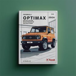 Ferroli Optimax 25OV Installation Service Repair Workshop Manual PDF