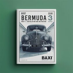 Baxi Bermuda Inset 3 Super Installation Servicing Service Repair Workshop Manual PDF