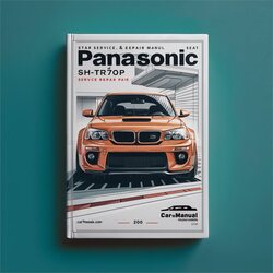 Panasonic Sh-fx70pp Sh-tr70pp Se-fx70pp Service Repair Workshop Manual PDF