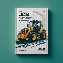 JCB 530 533 535 540 Loadall Service Repair Workshop Manual PDF