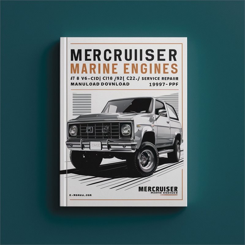 1993-1997 Inboard Engines GM Mercruiser Marine 16 V-8 454 Cid(7.4l) 502 Cid(8.2l) Service Repair Workshop Manual PDF