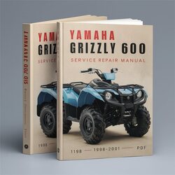 1998-2001 Yamaha Grizzly 600 YFM600 Service Repair Workshop Manual PDF