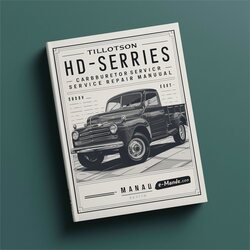 Tillotson HD Series Carburetor Service Repair Workshop Manual PDF
