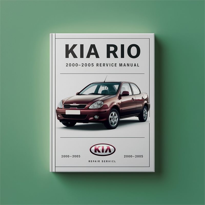 2000 Kia Rio 01 02 03 04 05 Service Repair Workshop Manual PDF