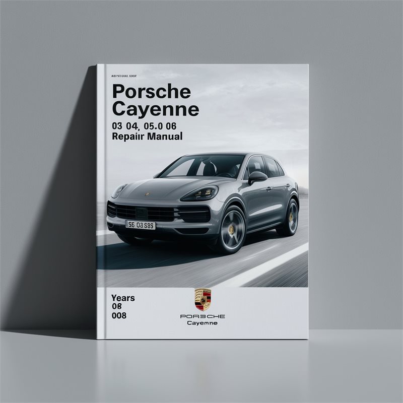 Porsche Cayenne Service Repair Workshop Manual PDF