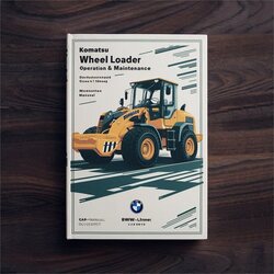 Komatsu WA320-6 Wheel Loader Operation Maintenance Service Repair Workshop Manual PDF