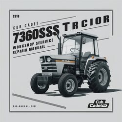 Cub Cadet 7360SS Series Compact Tractor Service Repair Workshop Manual PDF