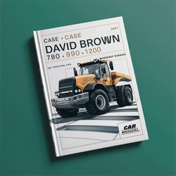 Case David Brown 780 880 990 1200 Service Repair Workshop Manual PDF