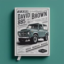 Case David Brown 885 995 1210 1212 1410 1412 Service Repair Workshop Manual PDF