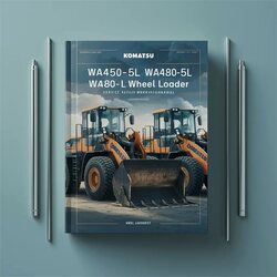 Komatsu WA450-5L WA480-5L WA 450 480 Wheel Loader Service Repair Workshop Manual PDF