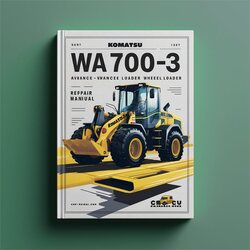 Komatsu WA700-3 WA 700 Avance Wheel Loader Service Repair Workshop Manual PDF