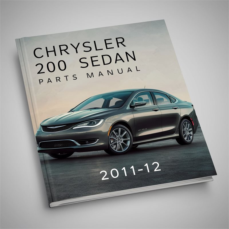 2011-2012 Chrysler 200 Sedan Parts Catalog PDF