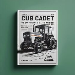 Cub Cadet 3000 Series Tractor Service Repair Workshop Manual PDF
