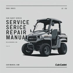Cub Cadet 5000 Series Service Repair Workshop Manual PDF