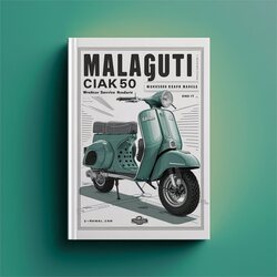 Malaguti Ciak50 EURO1-EURO2 Scooter En-de-it-fr-es Service Repair Workshop Manual PDF