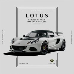 Lotus Elise Service Repair Workshop Manual PDF