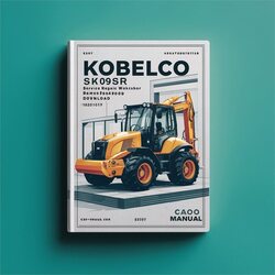 Kobelco SK09SR Mini Excavator (PA02-00101) Service Repair Workshop Manual PDF