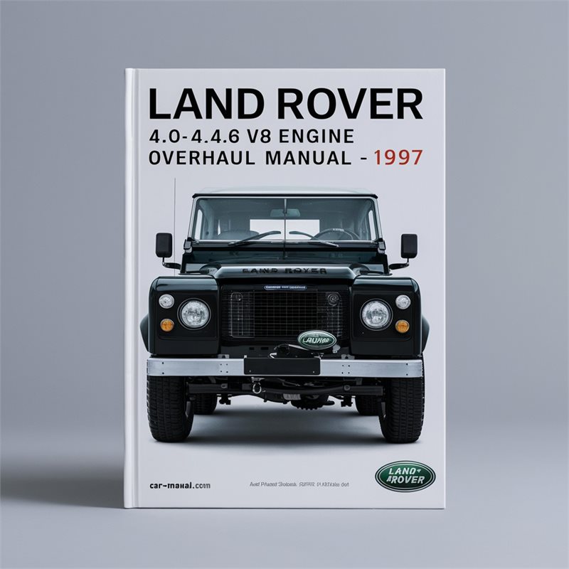 1997 Rover 100 Series Land 4.0-4.6 V8 Engine Service Repair Workshop Manual PDF