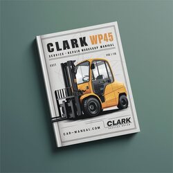 Clark WP45 Forklift Service Repair Workshop Manual PDF