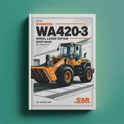 Komatsu WA420-3 Wheel Loader Shop (s/n: Wa420h20051 Up) Service Repair Workshop Manual PDF