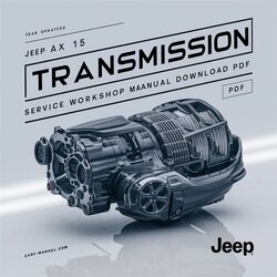 Citroen AX Jeep 15 Transmission Service Repair Workshop Manual PDF