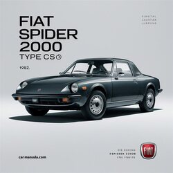 1981-2000 Fiat Spider Type CS0 Electrical Wiring Diagrams PDF