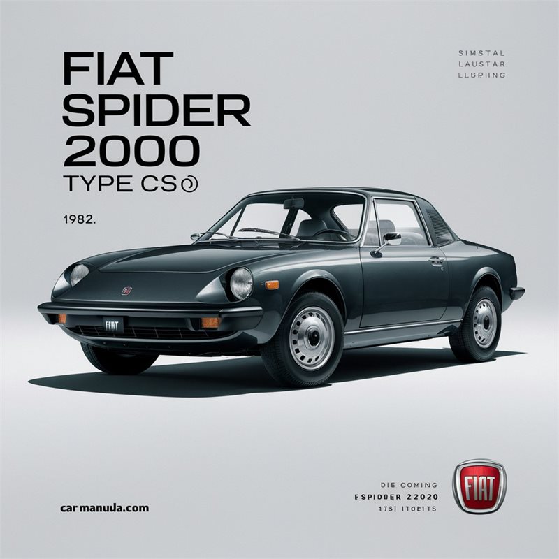 1981-2000 Fiat Spider Type CS0 Electrical Wiring Diagrams PDF